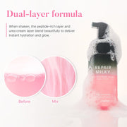 AsiaBeautyMall Shaishaishai Repair Milky Urea Glow Bubble Serum Serum White Smoke