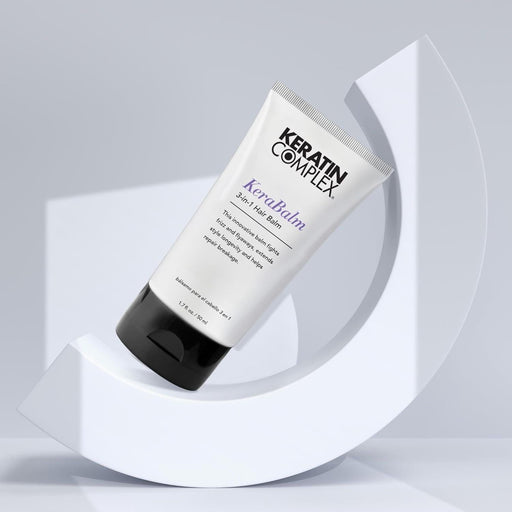 Keratin Complex Keratin Complex Infusion Therapy Hair Balm, Kerabalm, 3-in-1 Multi-Ben 50ml / 1.7oz Hair Balm Light Gray