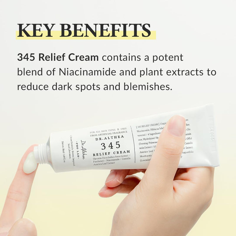 AsiaBeautyMall Dr. Althea 345 Relief Cream Moisturizer Lavender