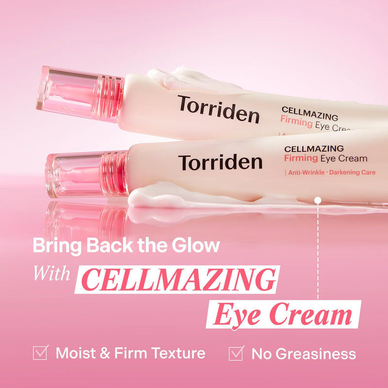 AsiaBeautyMall Torriden Cellmazing Firming Eye Cream Eye Cream Misty Rose