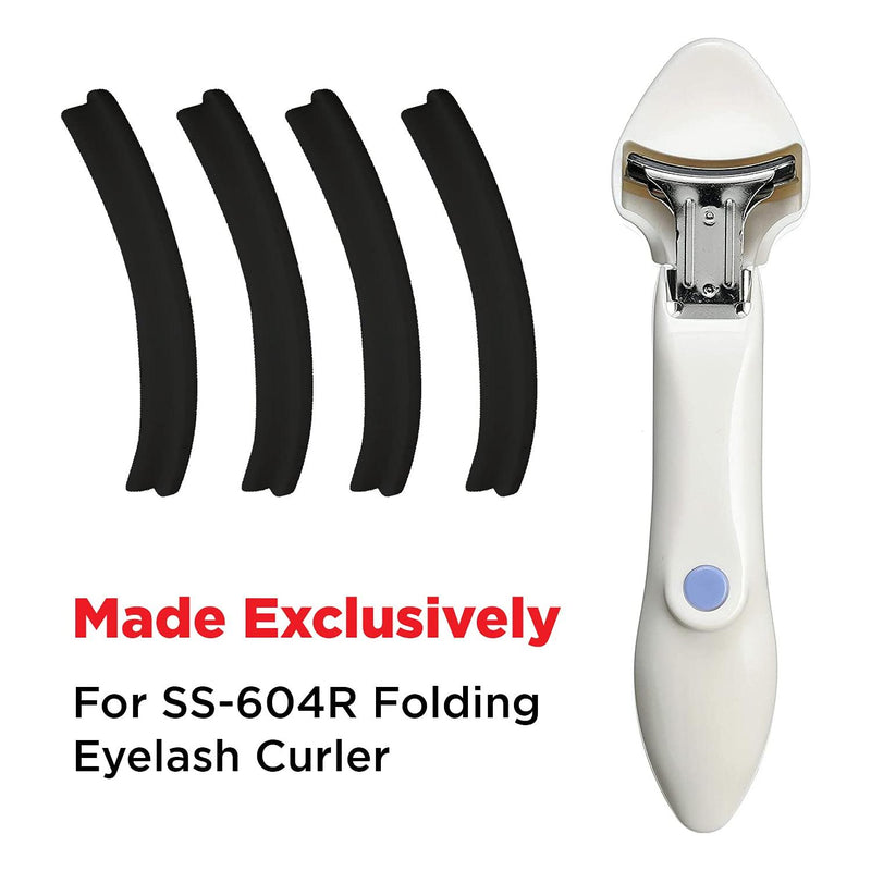 Seki Edge Seki Edge - Replacement Pads TC Eyelash Curler Ss-604R - 0.3 Oz Eyelash Curler Replacement Pads Black
