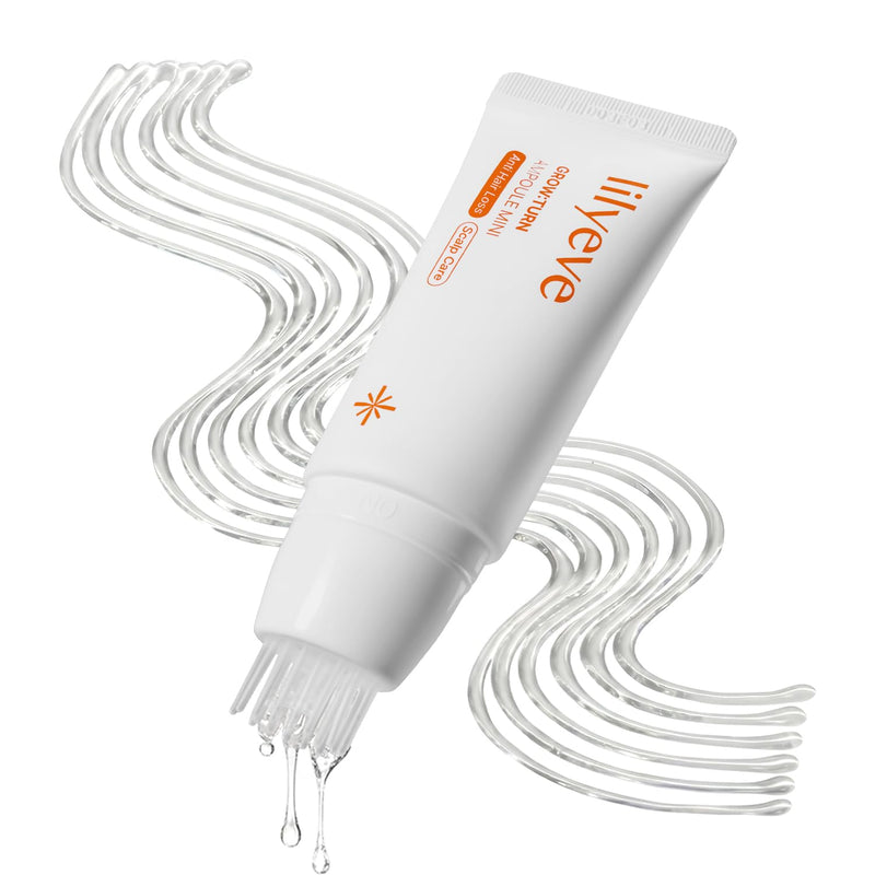 AsiaBeautyMall Lilyeve Grow Turn Exosome Brush Ampoule Hair Loss Treatment White Smoke 30mL