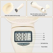 SmartPursue™ Digital Kitchen Scale – LCD Measuring Spoon Kitchen Scale Lavender White
