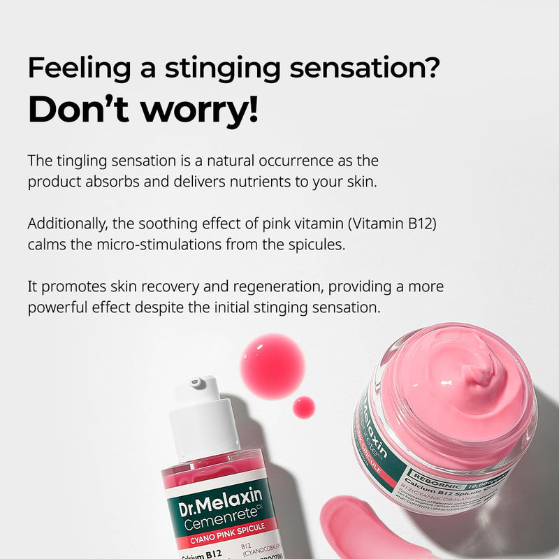 AsiaBeautyMall Dr. Melaxin Cemenrete Cyano Pink Spicule Cream Moisturizer Lavender