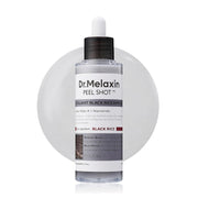 AsiaBeautyMall Dr. Melaxin Peel Shot Exfoliant Black Rice Ampoule Face Cleanser White Smoke