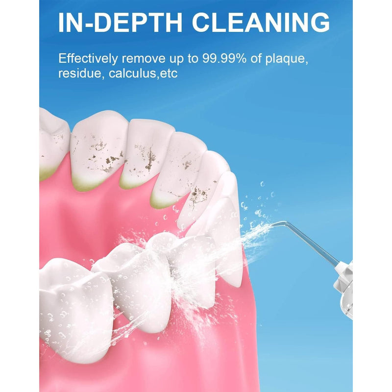 MySmile MySmile® 10 PCS Jet Tips Set | Compatible with OLED Flossers Power Dental Flossers Thistle