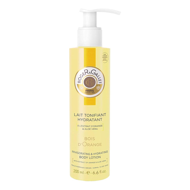 Roger & Gallet Roger & Gallet Bois d' Orange Invigorating & Hydrating Body Lotion 200ml/6.6oz Body Lotion Pale Goldenrod