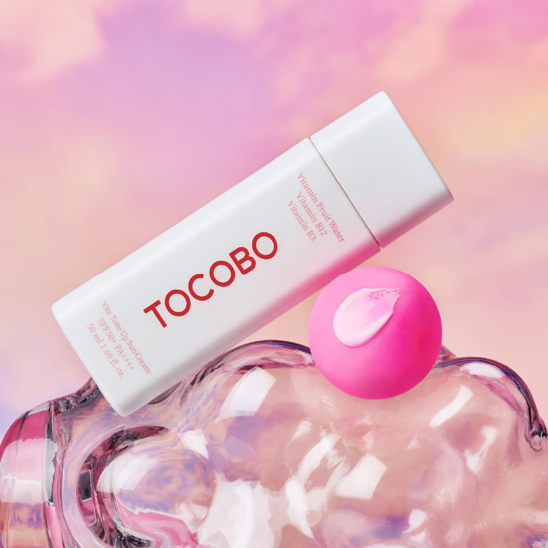 AsiaBeautyMall TOCOBO Vita Tone Up Sun Cream SPF50+ PA++++ Sunscreen Thistle