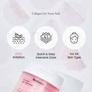 AsiaBeautyMall Biodance Collagen Gel Toner Pads Toner Lotion Lavender