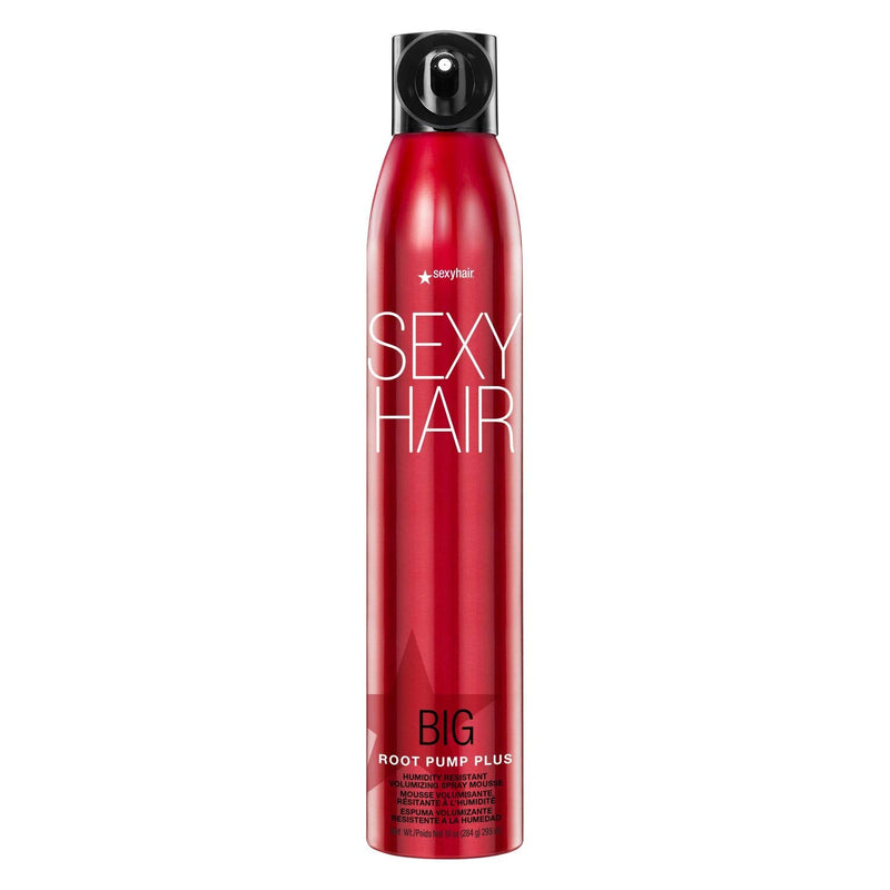 VIP Extensions Sexy Hair Big Sexy Hair Root Pump Plus Humidity Resistant Volumizing Spray Mousse 10 oz Mousse Brown
