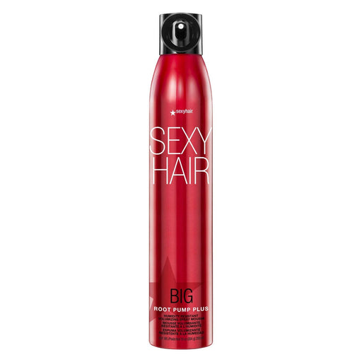 VIP Extensions Sexy Hair Big Sexy Hair Root Pump Plus Humidity Resistant Volumizing Spray Mousse 10 oz Mousse Brown