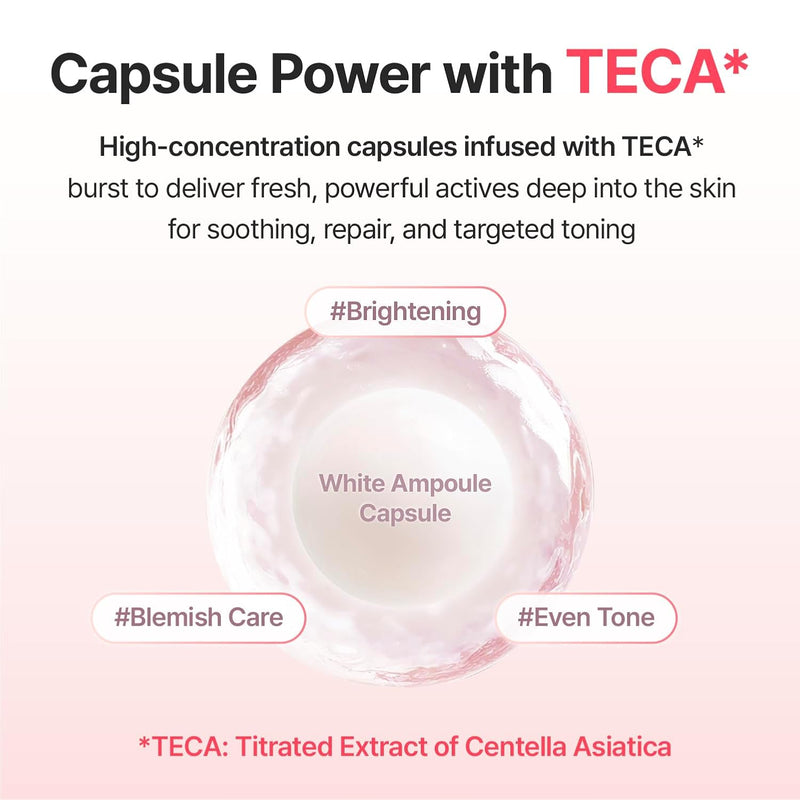 AsiaBeautyMall Centellian24+ Mela Capture Ampoule Capsule Cream Moisturizer White Smoke