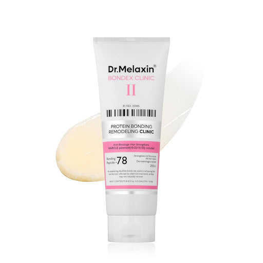 AsiaBeautyMall Dr. Melaxin Bondex Clinic II Protein Binding Remodeling Clinic Treatment Conditioner White Smoke