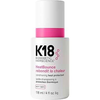K18 Biomimetic Hairscience K18 HeatBounce Conditioning Spray 4 Oz Hair Styling Products White Smoke