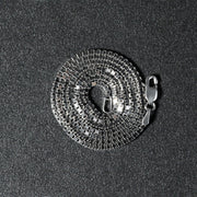 Bids.com 14k White Gold Classic Box Chain 1.4mm Necklaces Dark Slate Gray 16 / White Gold,18 / White Gold,20 / White Gold,22 / White Gold,24 / White Gold,30 / White Gold