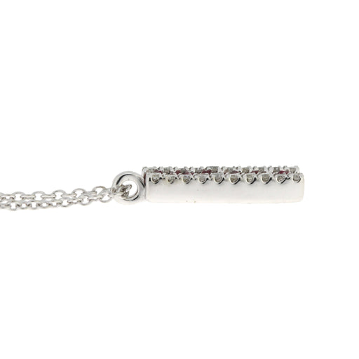 Bids.com .30ct Ruby Diamond Fashion Pendants 14KT White Gold Pendants White Smoke 18