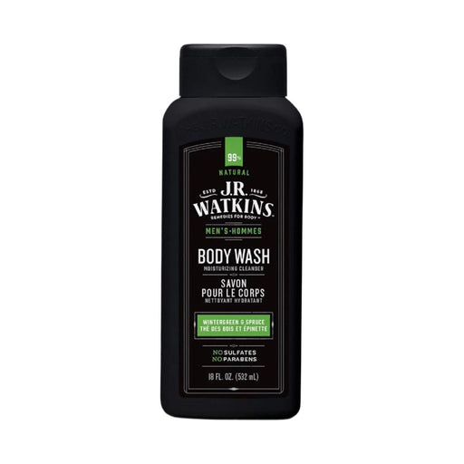 J.R. Watkins J.R. Watkins Men's Wintergreen & Spruce Body Wash 18 oz Body Wash Black
