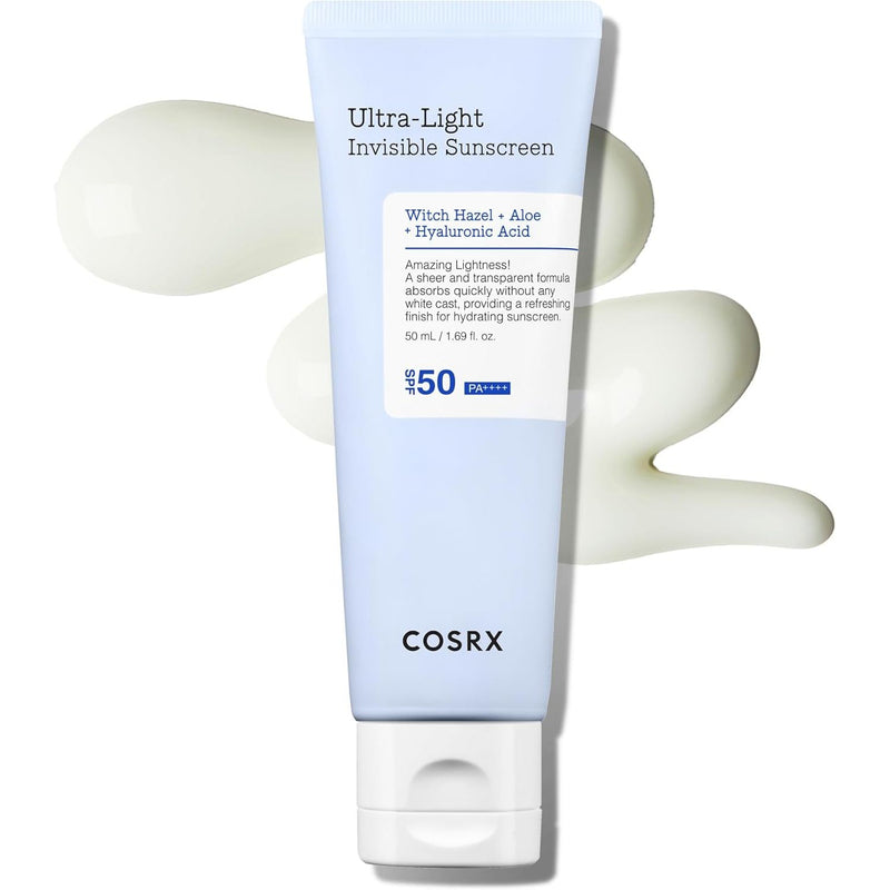 AsiaBeautyMall Cosrx Ultra-Light Invisible Sunscreen SPF50 PA++++ Sunscreen White Smoke
