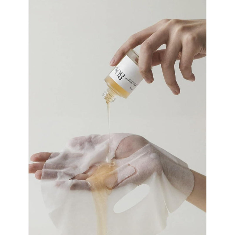 AsiaBeautyMall ANUA Heartleaf 80 Moisture Soothing Ampoule Mask Face Mask Light Gray