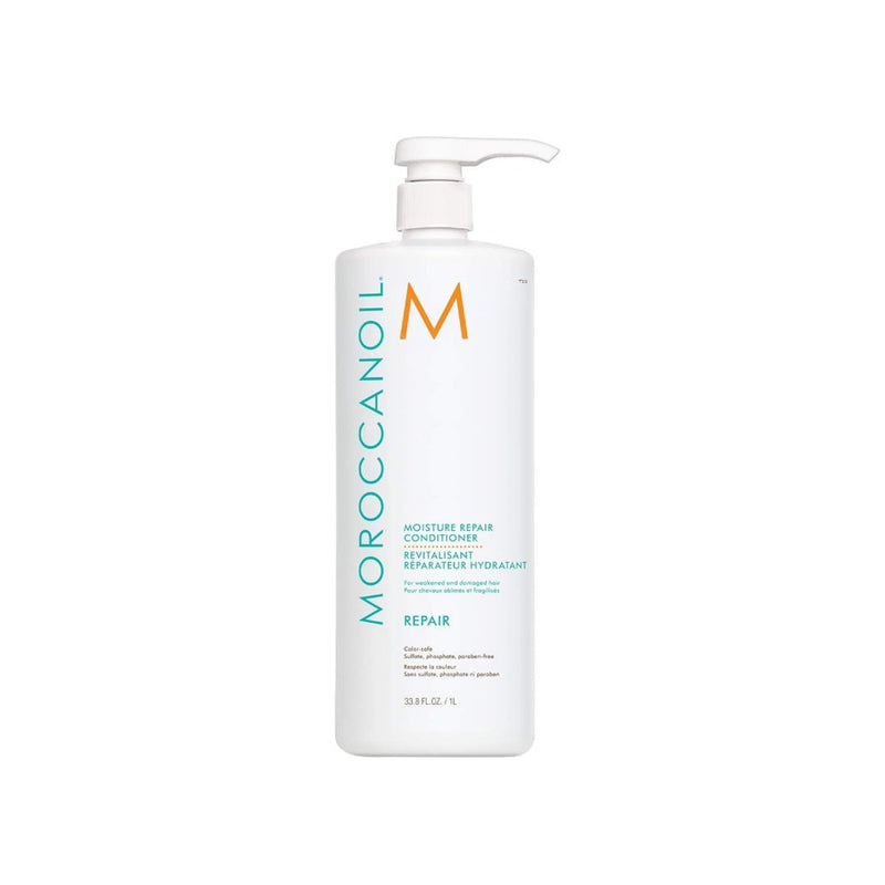 Nava Beauty Moroccanoil Moisture Repair Conditioner Hair White Smoke 33.8 OZ