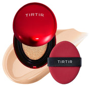 AsiaBeautyMall TIRTIR Mask Fit Red Cushion 21N Ivory Foundation White Smoke Full Size (18g),Mini (4.5g)