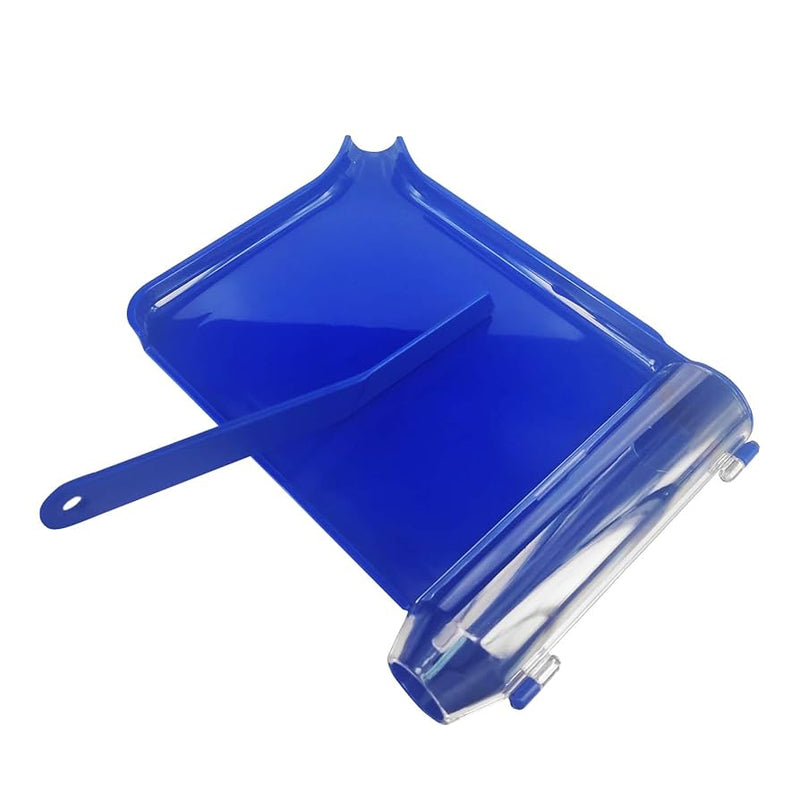 Medisca Left-Handed Pill Counting Tray and Spatula Set (Dual Spout) Medical Supplies White Smoke