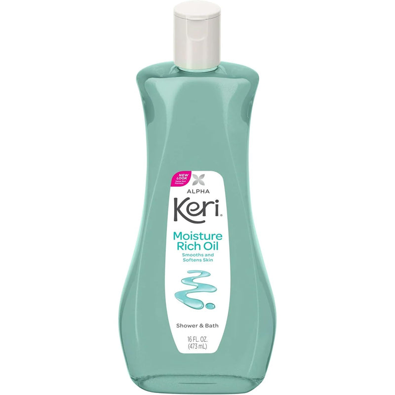Keri Alpha Keri Shower & Bath Moisture Rich Oil 16 oz Bath & Body White Smoke