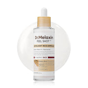 AsiaBeautyMall Dr. Melaxin Peel Shot Exfoliant Rice Ampoule Face Cleanser White Smoke