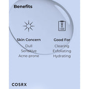 AsiaBeautyMall Cosrx AHA/BHA Clarifying Treatment Toner Toner Lotion Powder Blue