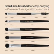 AsiaBeautyMall Studio17 Eye Makeup Brush Set Brush Light Gray