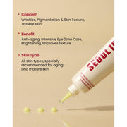 AsiaBeautyMall K-Secret Seoul 1988 Eye Cream Eye Cream Tan