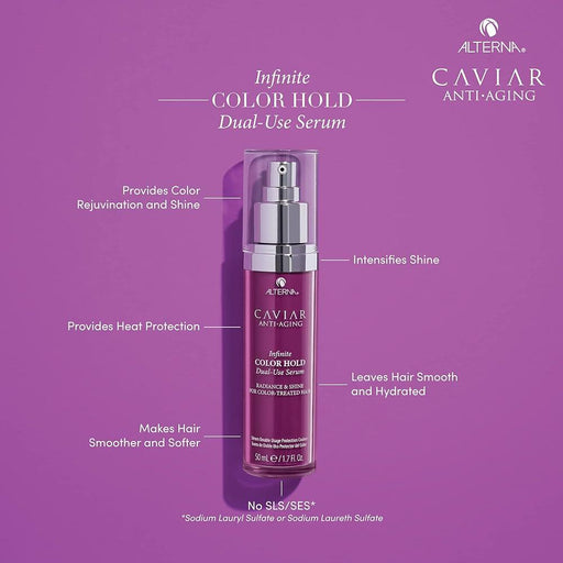 Alterna Alterna Caviar Infinite Color Hold Vibrancy Serum 1.7oz Hair Serum Medium Orchid