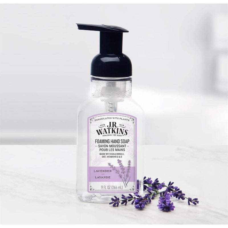 J.R. Watkins J.R. Watkins Lavender Foaming Hand Soap 9 oz Foaming Hand Soap Lavender