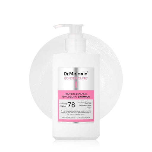 AsiaBeautyMall Dr. Melaxin Bondex Clinic I Protein Binding Remodeling Shampoo Shampoo White Smoke
