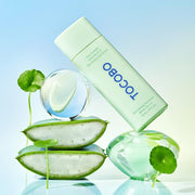 AsiaBeautyMall TOCOBO Cica Calming Sun Serum SPF50+ PA++++ Sunscreen Light Gray