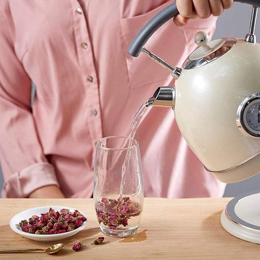 SmartPursue™ Electric Kettle with Thermometer Electric Kettle Tan Black / EU,Black / UK,Black / AU,red / EU,red / UK,red / AU,light green / EU,light green / UK,light green / AU,beige / EU,beige / UK,beige / AU