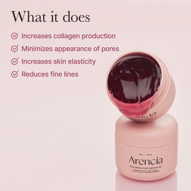 AsiaBeautyMall Arencia Red Smoothie Serum 30 Serum Light Gray