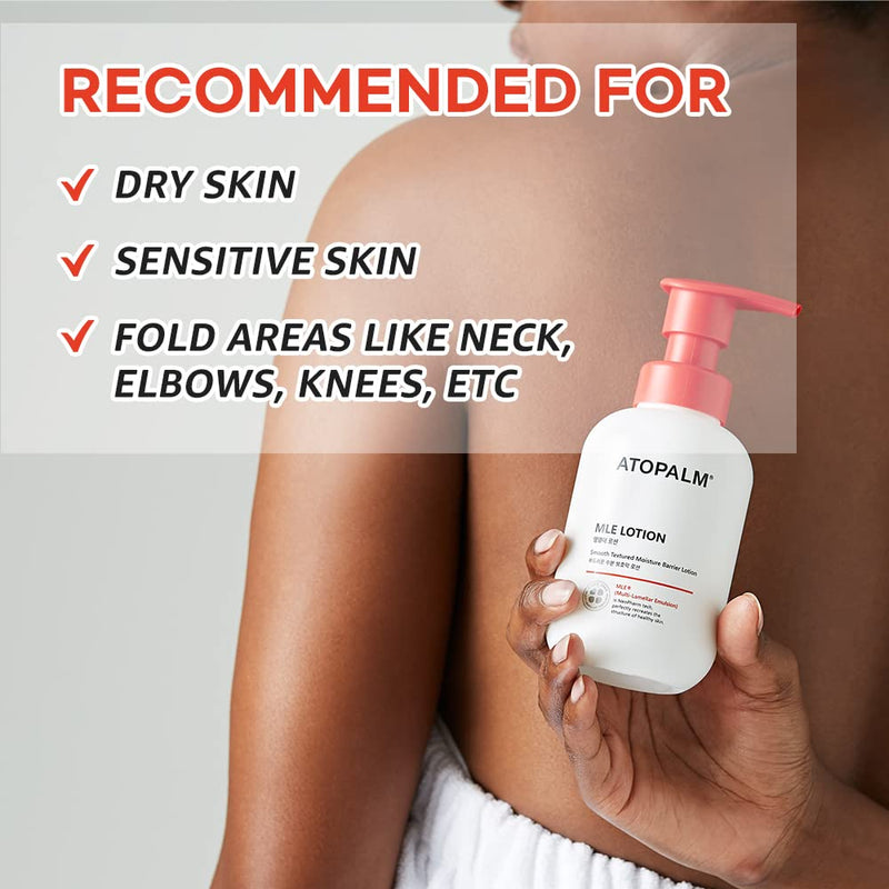AsiaBeautyMall ATOPALM MLE Skin Barrier Lotion Body Lotion Light Gray