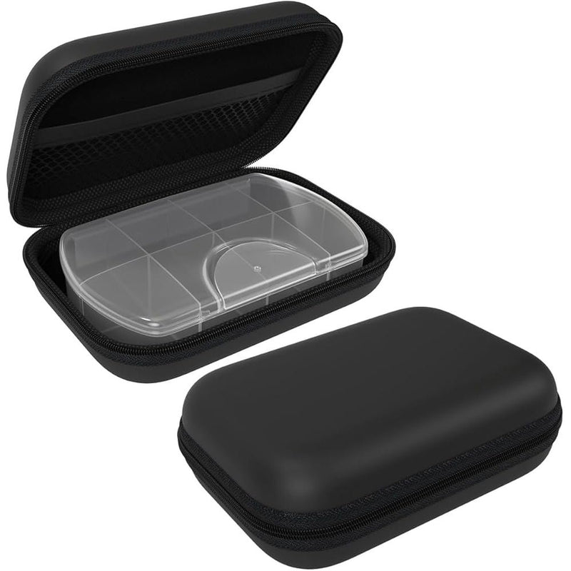 Ezy Dose Ezy Dose Hard Shell Travel Pill Organizer Case Health Care White Smoke