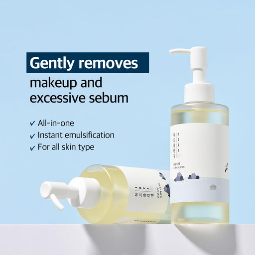 AsiaBeautyMall Round Lab 1025 Dokdo Cleansing Oil Cleansing Oil Light Blue