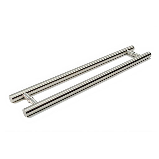 Deltana 24-Inch Stainless Steel Push Handle (Door Hardware) - 10 Count Hardware White Smoke