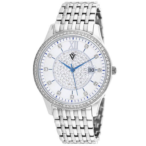 Bids.com Christian Van Sant Women's Carla Watches White Smoke