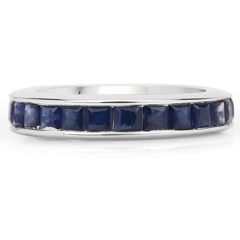Bids.com 3.12 Carat Genuine Blue Sapphire .925 Sterling Silver Ring Rings Lavender size 5.00,size 6.00,size 7.00,size 8.00,size 9.00