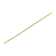 Bids.com 10K Yellow Gold Plated .925 Sterling Silver 1 cttw Prong-Set Diamond Pear Shape Link Bracelet (I-J Color, I1-I2 Clarity) - 7.25" Bracelets White Smoke Yellow.Sterling Silver / 7.25