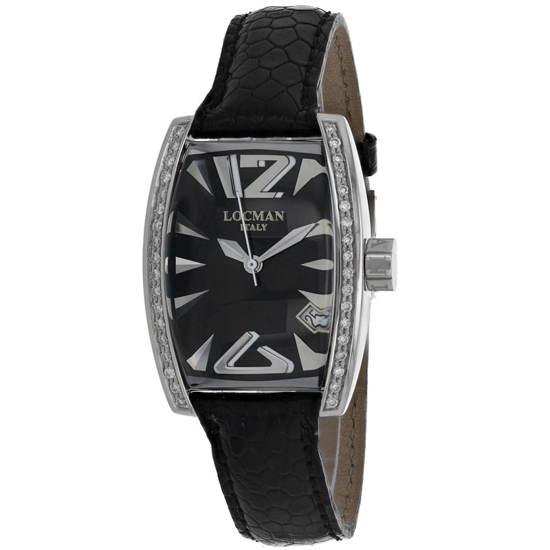 Bids.com Locman Women's Diamond Panorama Watches White Smoke