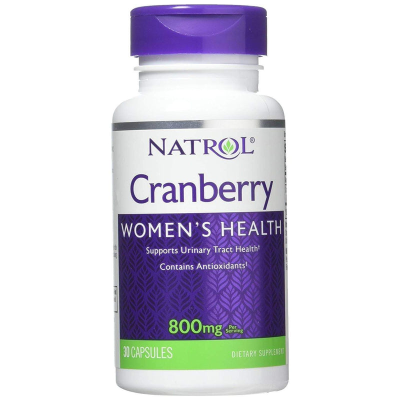 Natrol Natrol Cranberry Extract - 800 Mg - 30 Capsules Vitamins & Supplements White Smoke