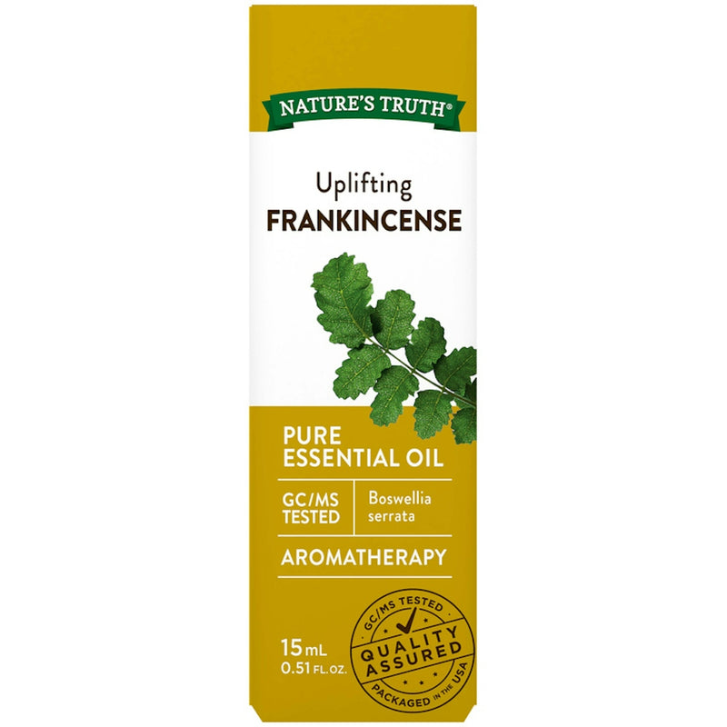 Nature's Truth Nature's Truth Essential Oil, Pure, Frankincense, Aromatherapy 0.51 Fl Oz Cuticle Cream & Oil White Smoke