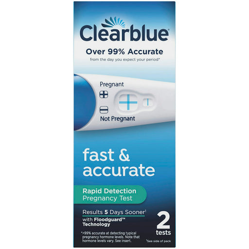 Clearblue Clearblue Easy, Rapid Detection Pregnancy Test Pregnancy Tests Lavender