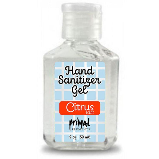 Primal Elements Primal Elements Fresh Citrus Hand Sanitizer, 2 Ounce Hand Saws White Smoke