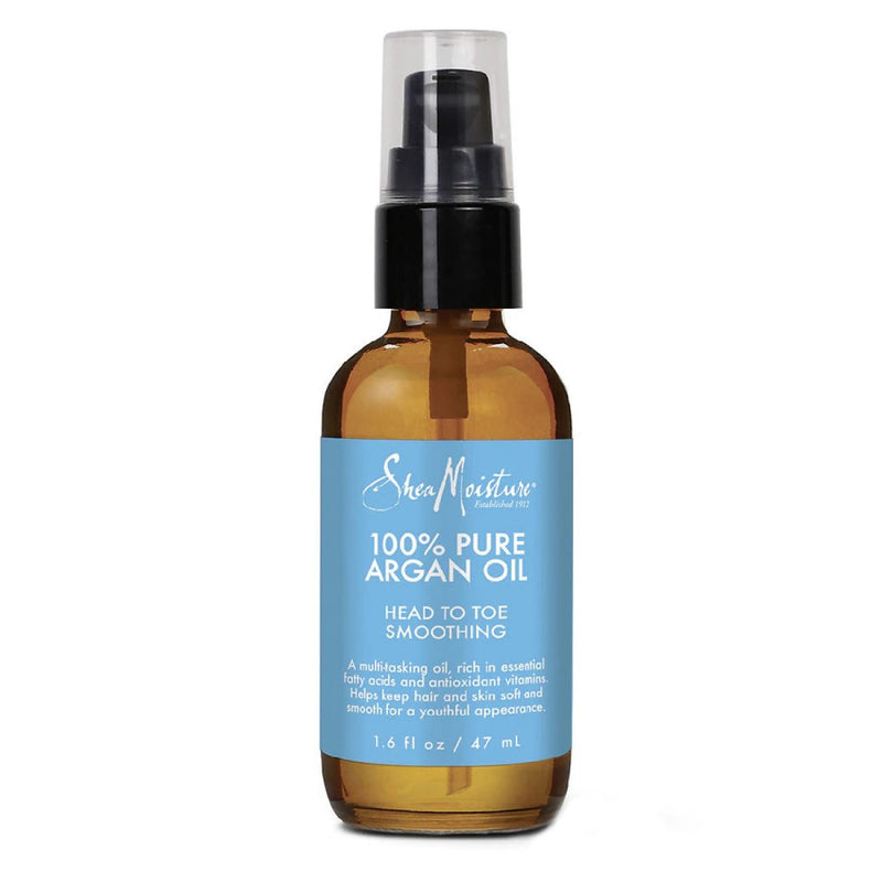 SheaMoisture SheaMoisture 100% Pure Argan Oil - 1.6 Fl Oz Hair Care White Smoke